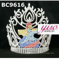 Tiaras de desfile de belleza rhinestone